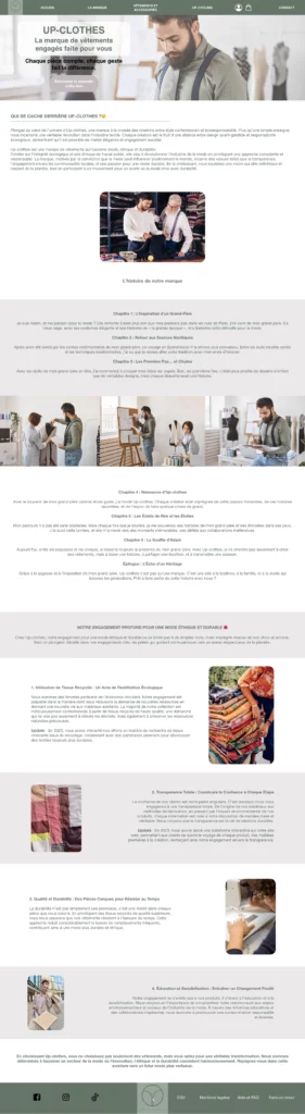 Page la marque